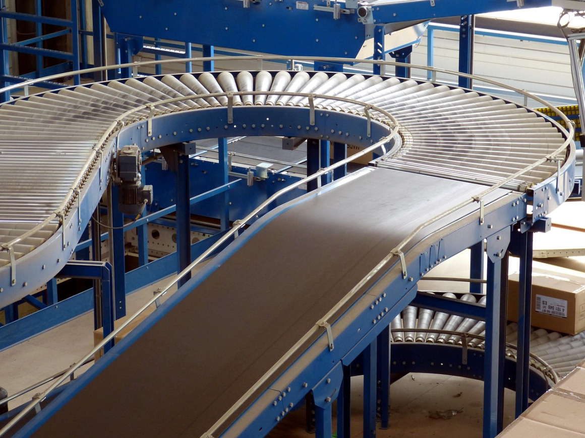 warehouse conveyor lines automation